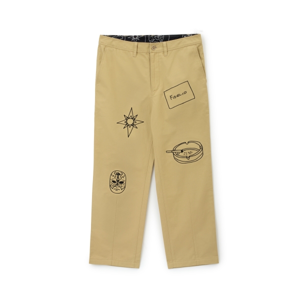 Pants 'Fidelio Chino Beige'