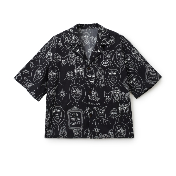 Short Sleeve Shirt 'Password Black'