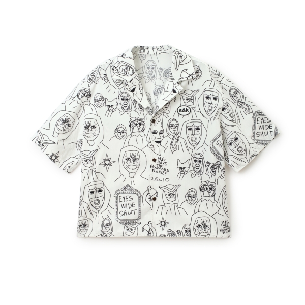 Short Sleeve Shirt 'Password White'