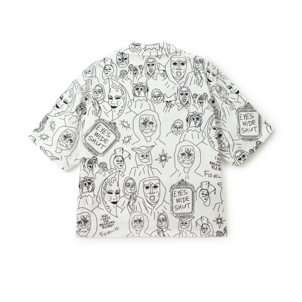 Short Sleeve Shirt 'Password White'