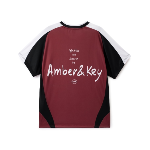 Vintage football jersey Red